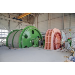 Машина подъемная шахтная скиповая